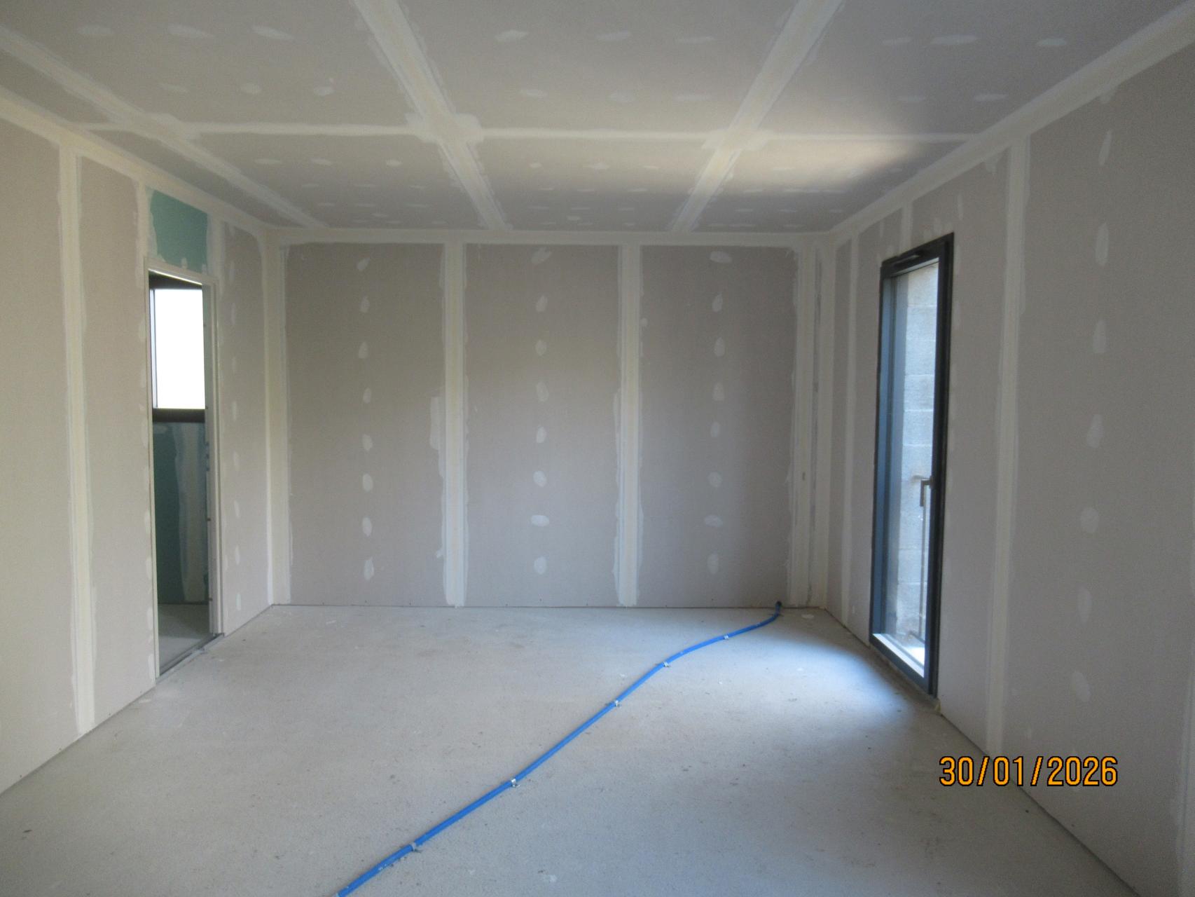 Pose de la plomberie