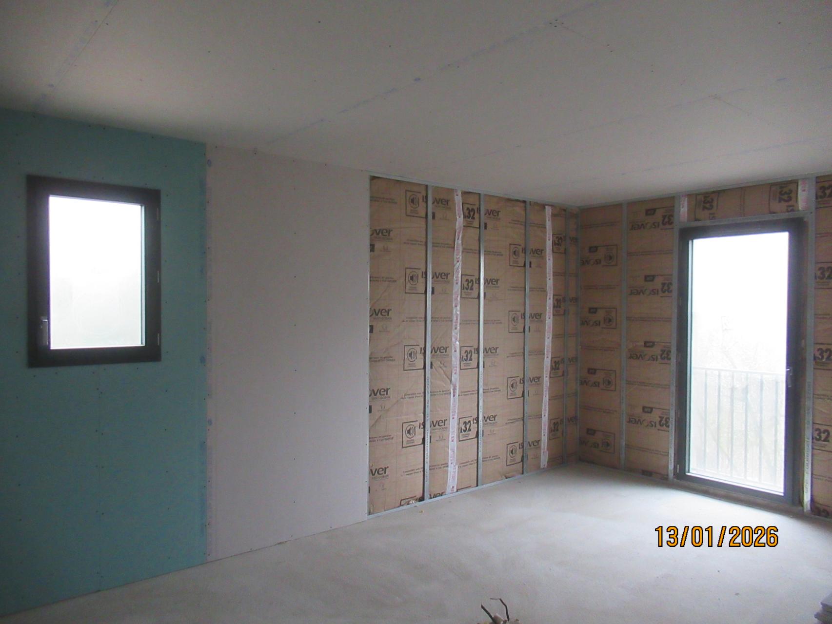 Doublage des murs périphériques