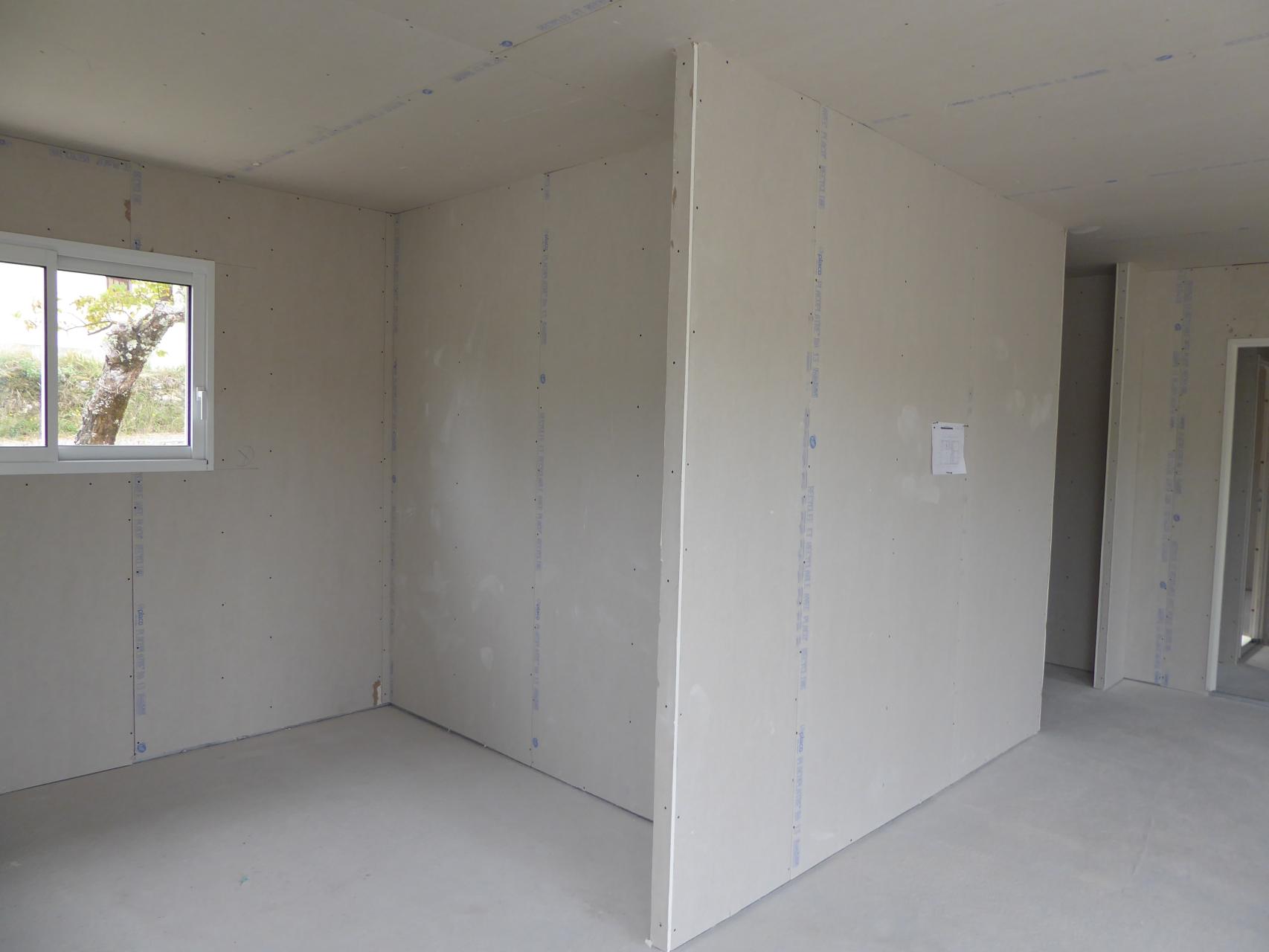 Mise en oeuvre des cloisons