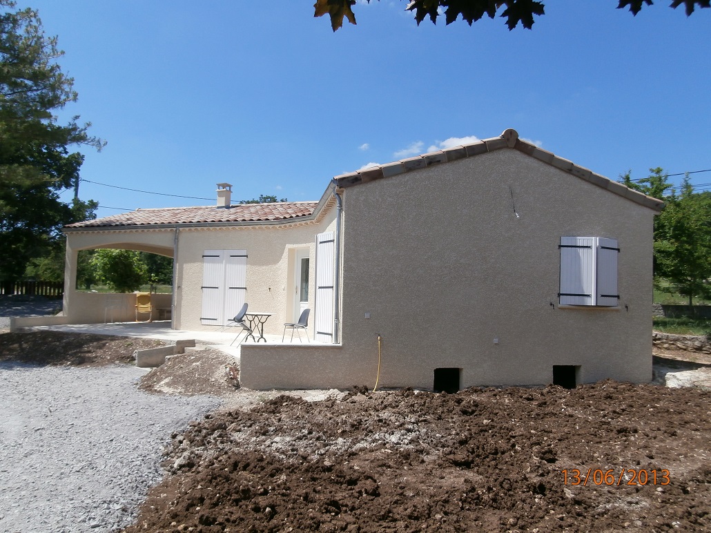 Construction d'Maison individuelle de 65m² habitables