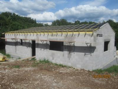 Pose de l'écran sous toiture