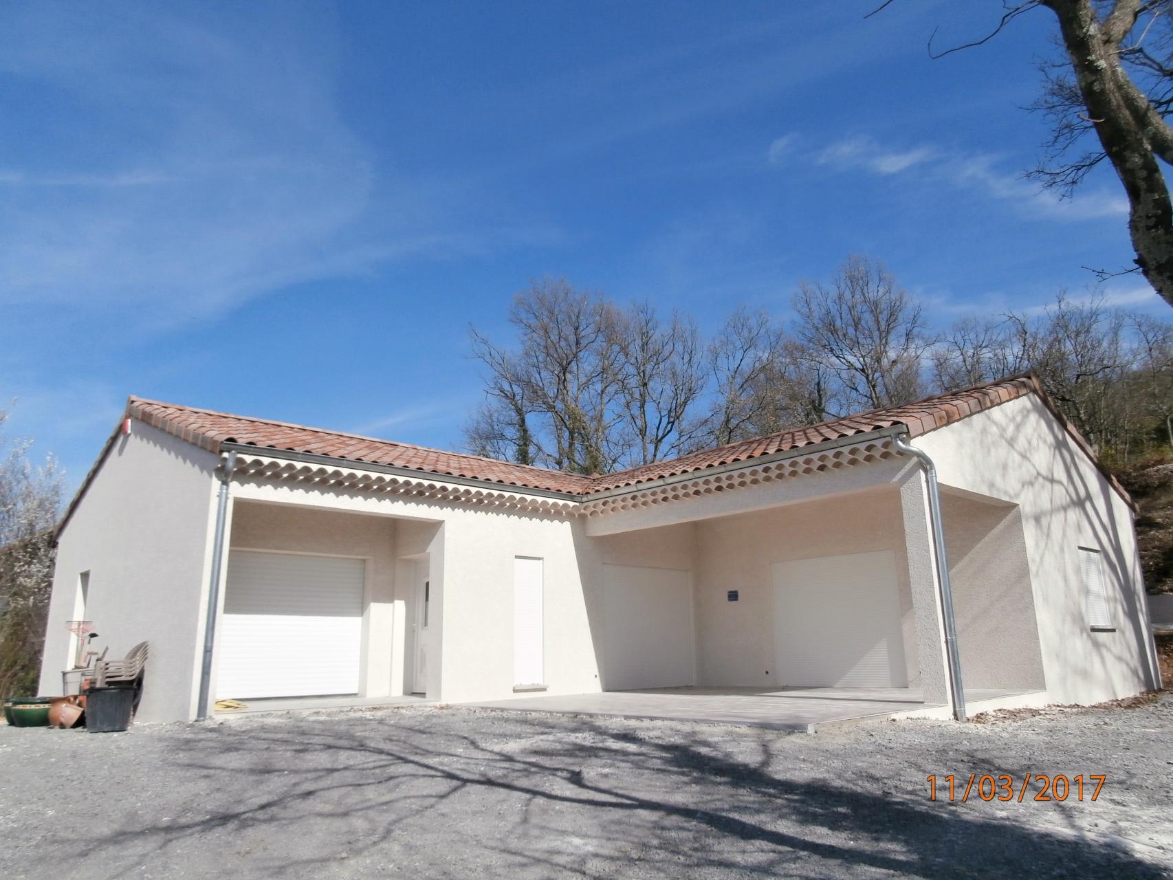 Construction d'Maison individuelle de 109m² habitables