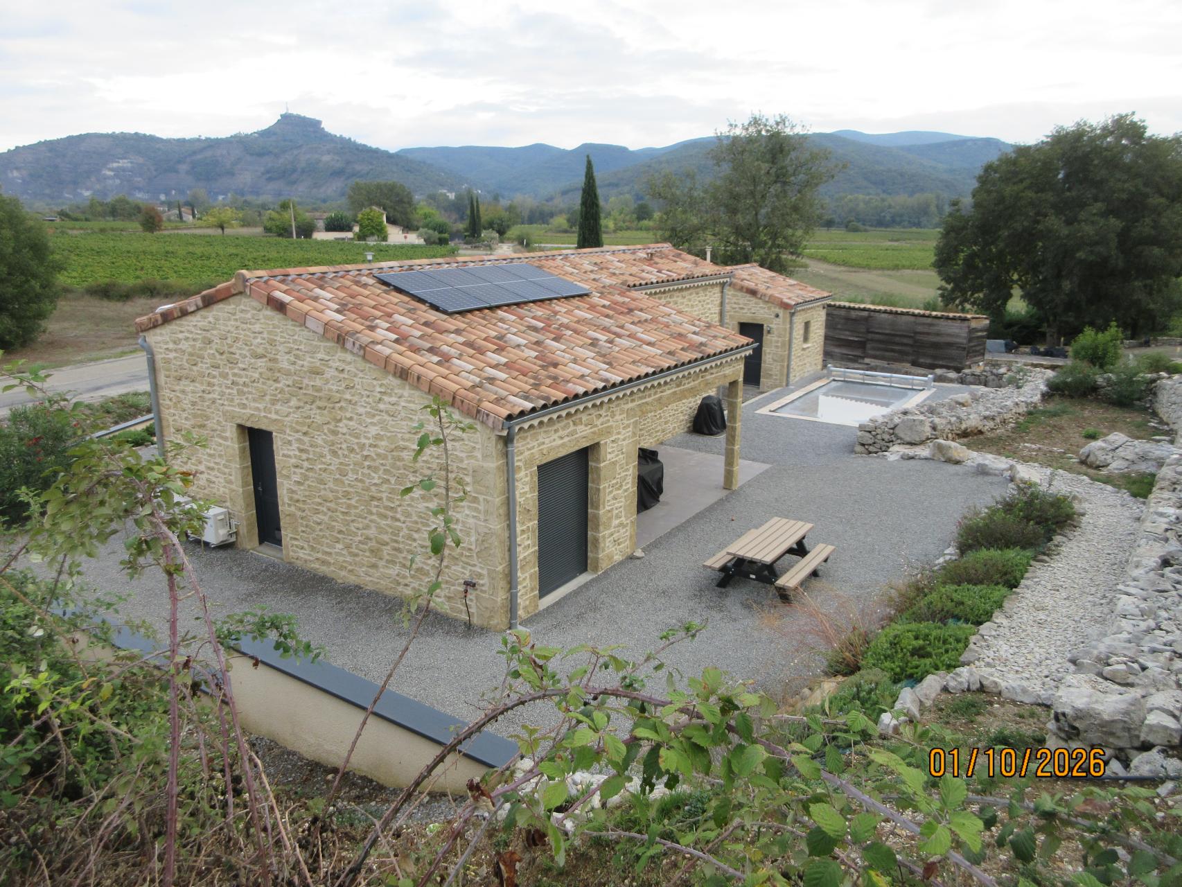 Réalisation des dernières finition extérieure