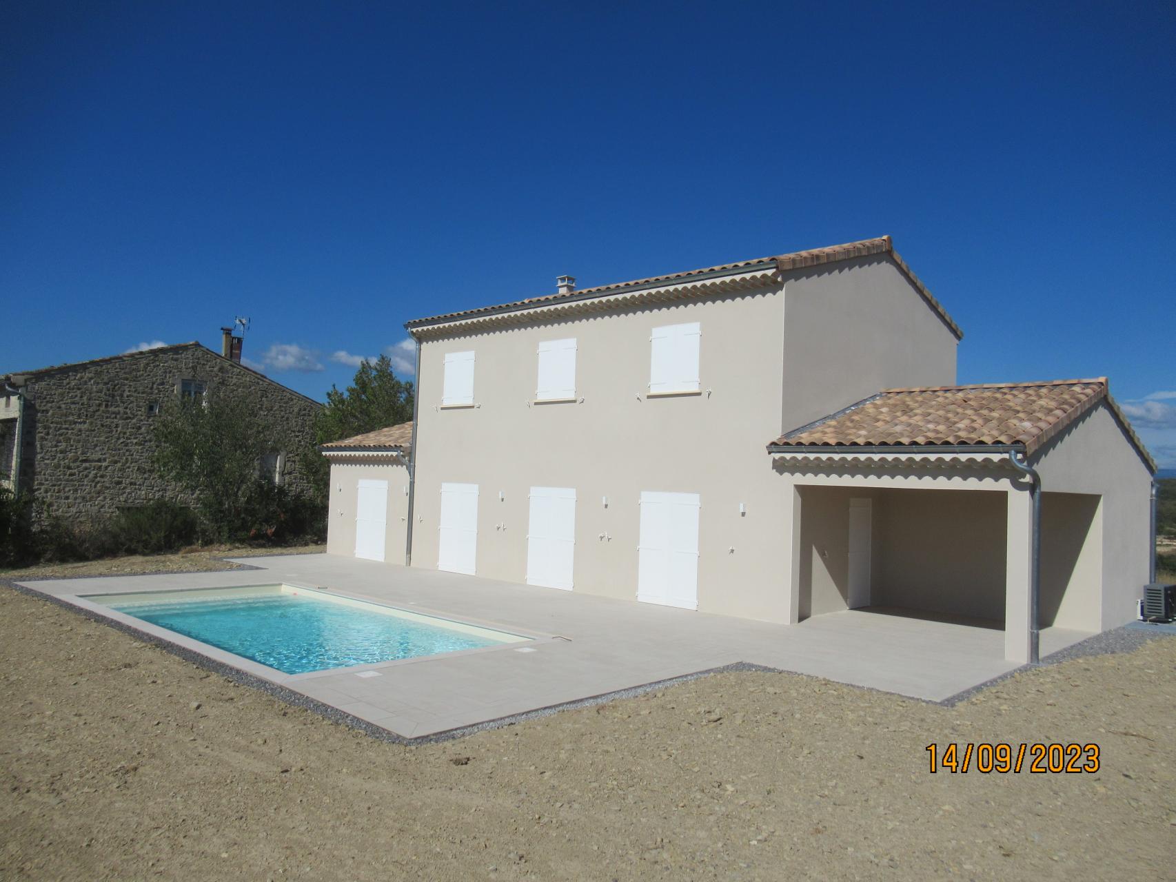 Construction d'une maison individuelle de 172m² habitables