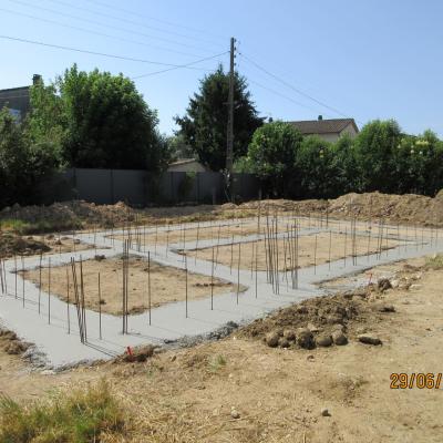 Coulage des fondations