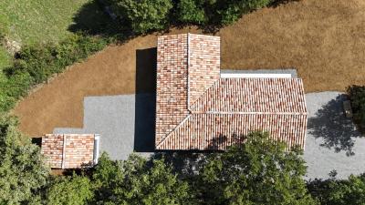 Bâtiment en L de plain pied