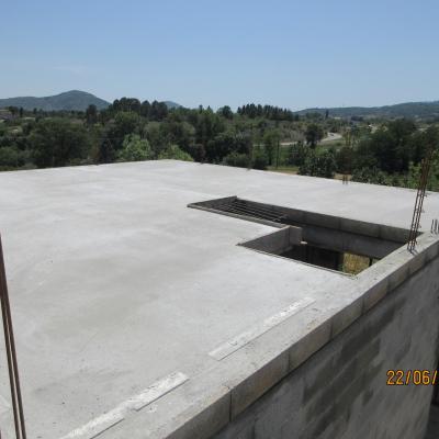Coulage de la dalle intermédiaire
