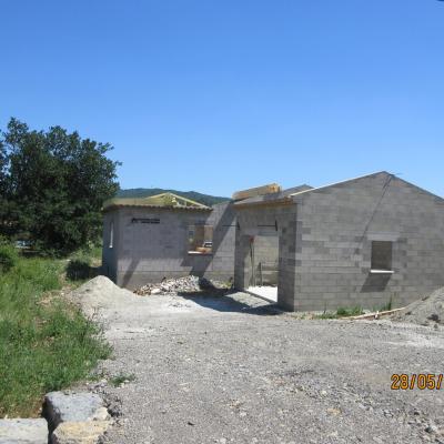Livraison de la charpente