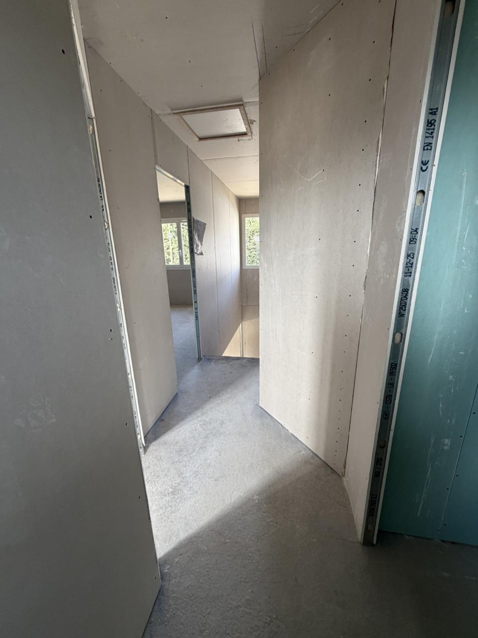 Mise en oeuvre des cloisons