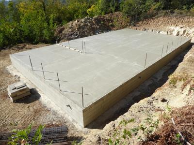 Coulage de la dalle du plancher