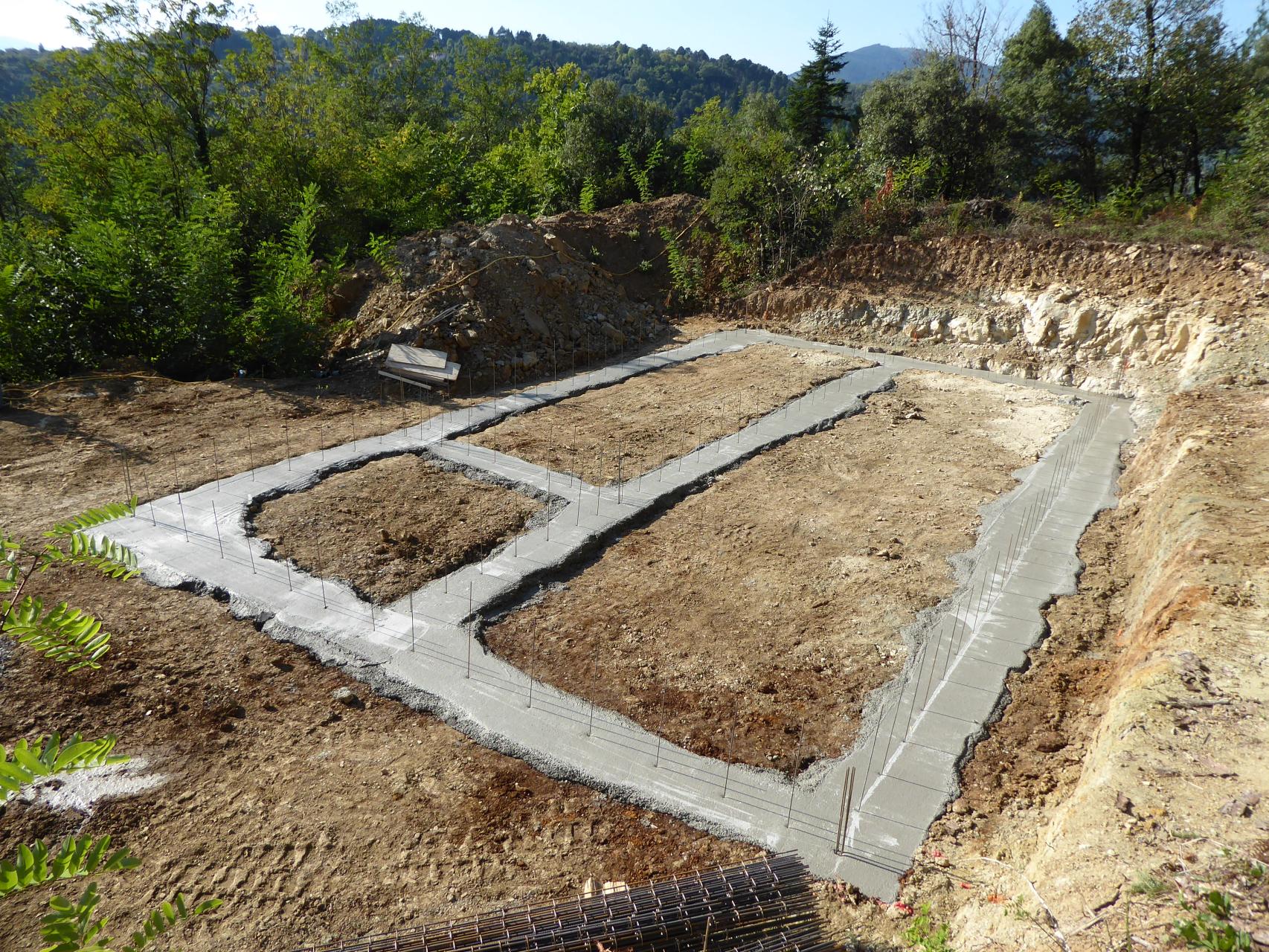 Coulage des fondations