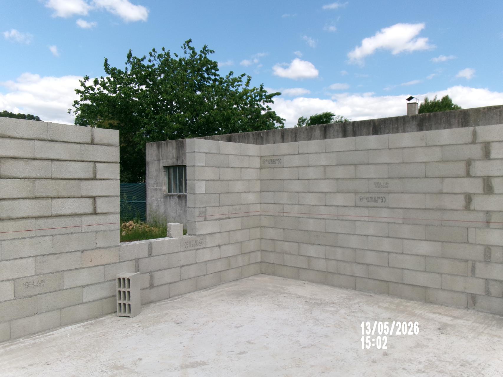 Elevation des murs