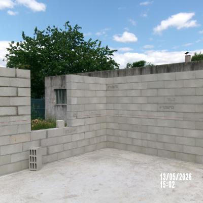 Elevation des murs