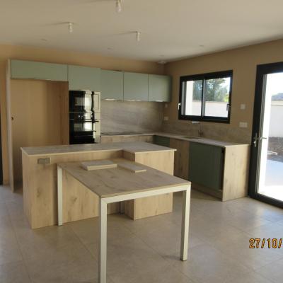 Pose de la cuisine