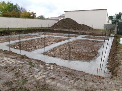 Coulage des fondations
