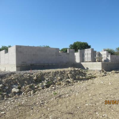 Elevation des murs